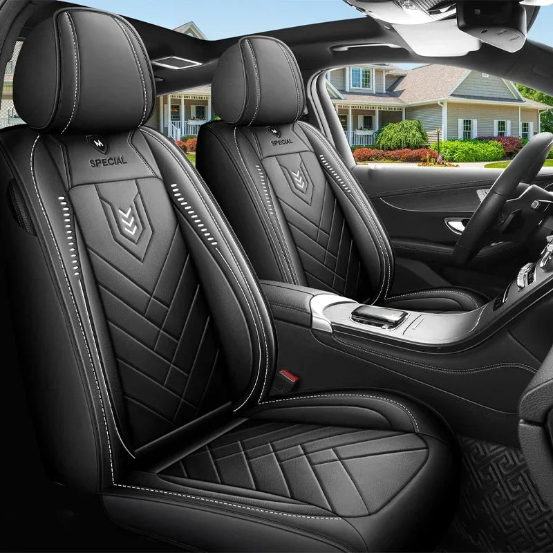 Universal Faux Leather Car Seat Cover – Single Front Seat