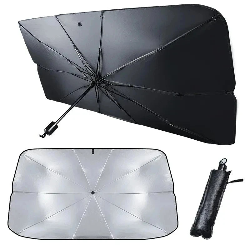 Car Windshield Sunshade Umbrella – UV-Blocking Foldable Cover