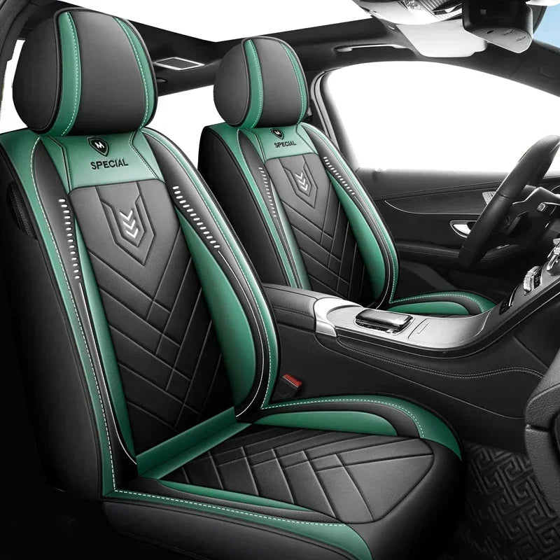 Universal Faux Leather Car Seat Cover – Single Front Seat