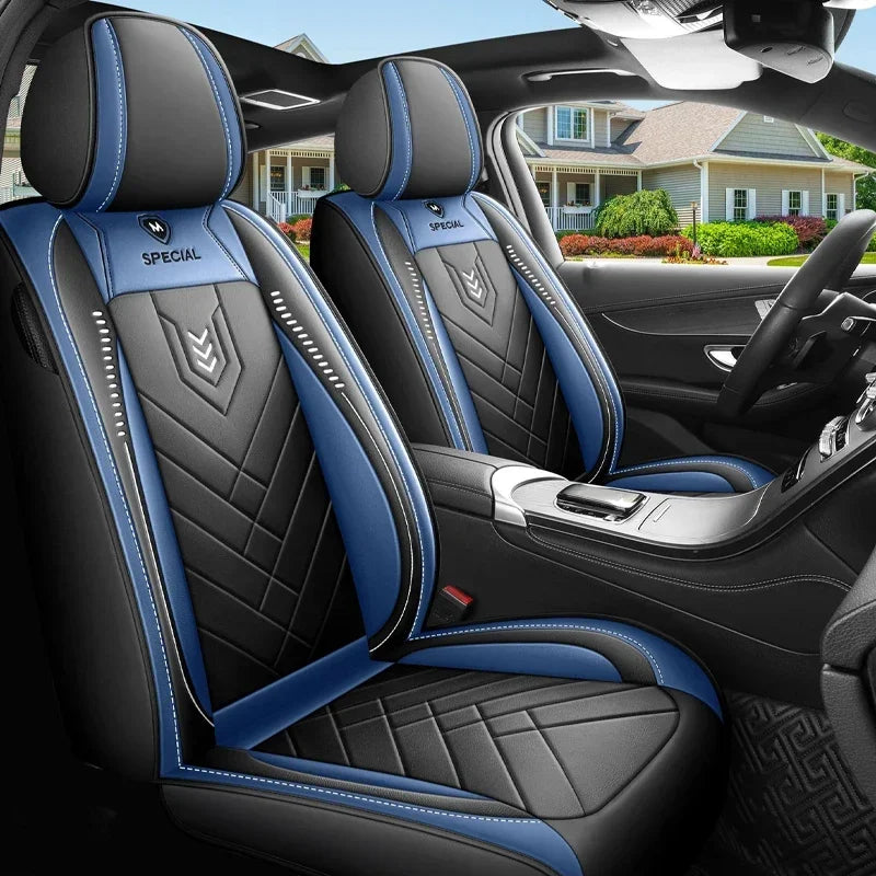 Universal Faux Leather Car Seat Cover – Single Front Seat