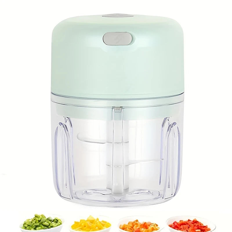 Mini Electric Garlic Chopper And Food Grinder 250 ml
