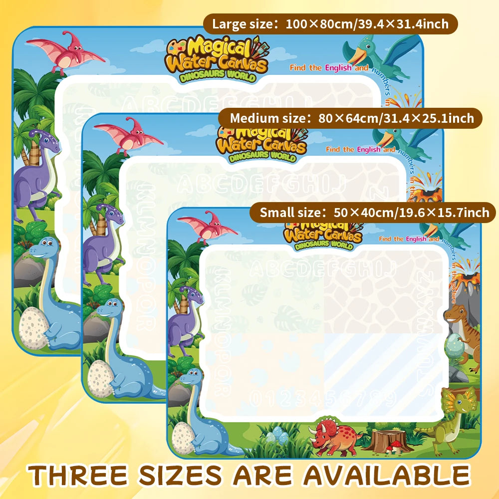 Magic Water Drawing Mat For Kids – Reusable Mess-Free Doodle Board