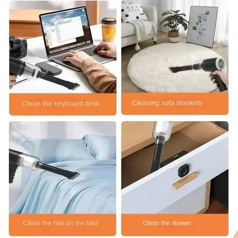 Wireless Car Handheld Vacuum Cleaner – Wet & Dry