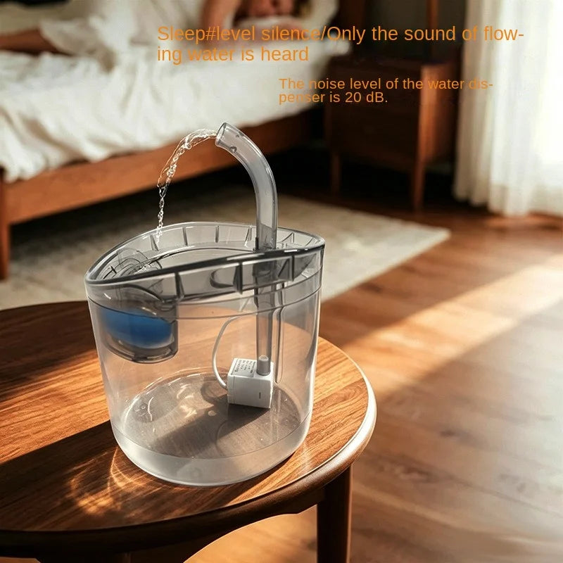 Automatic Pet Water Fountain – Quiet, Clean Flow