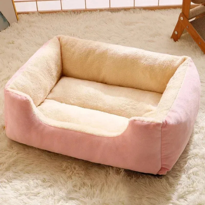 Plush Breathable Cat Bed House for Cozy Naps