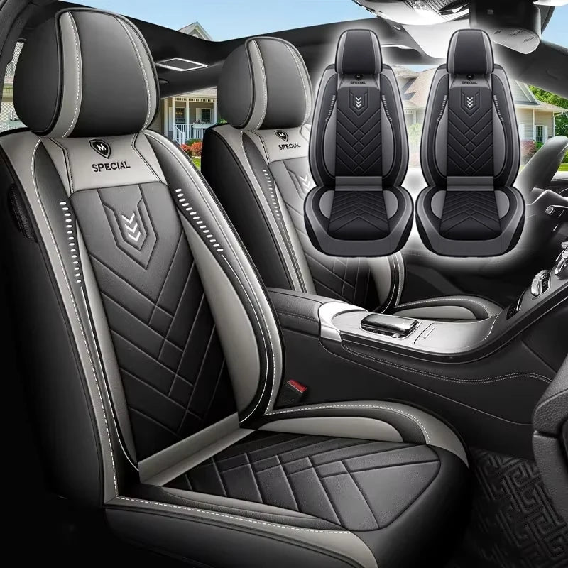 Universal Faux Leather Car Seat Cover – Single Front Seat