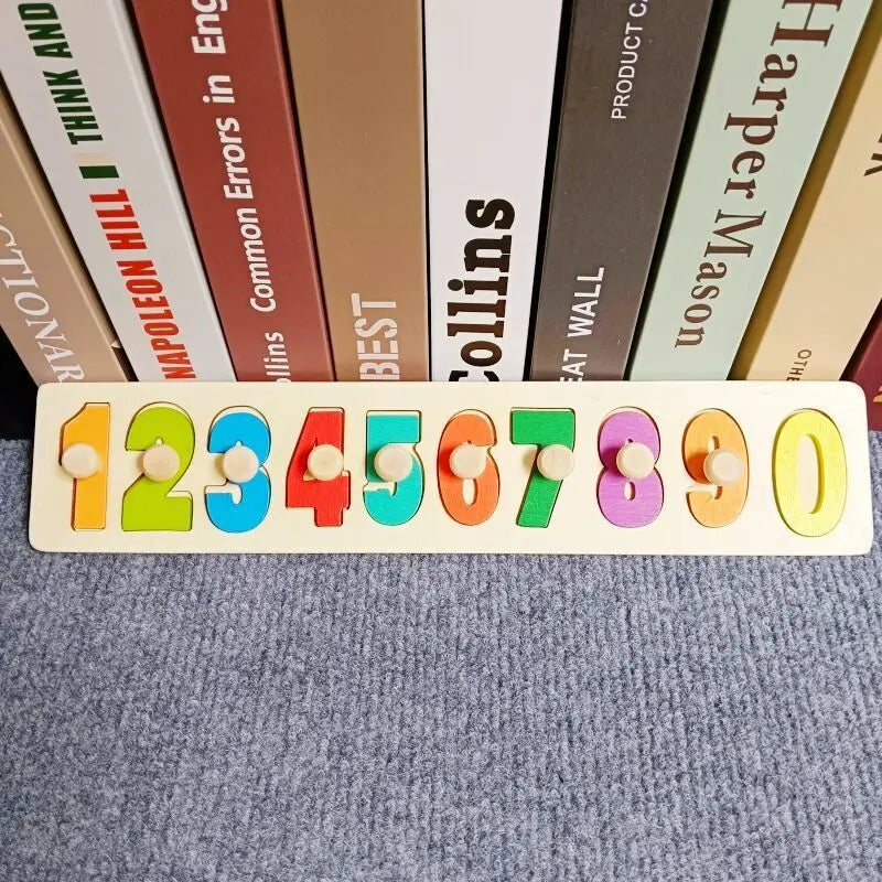 XL10901 Color Montessori Wooden Shape Sorting Blocks Puzzle Toy