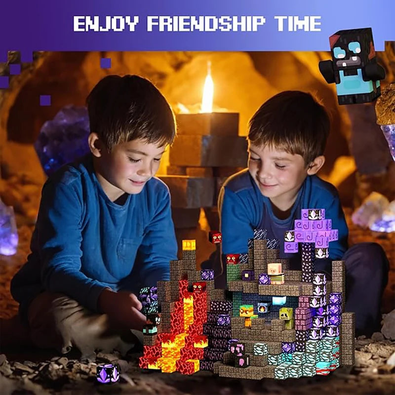 Magnetic Tiles Building Blocks Set – STEM Learning Toy