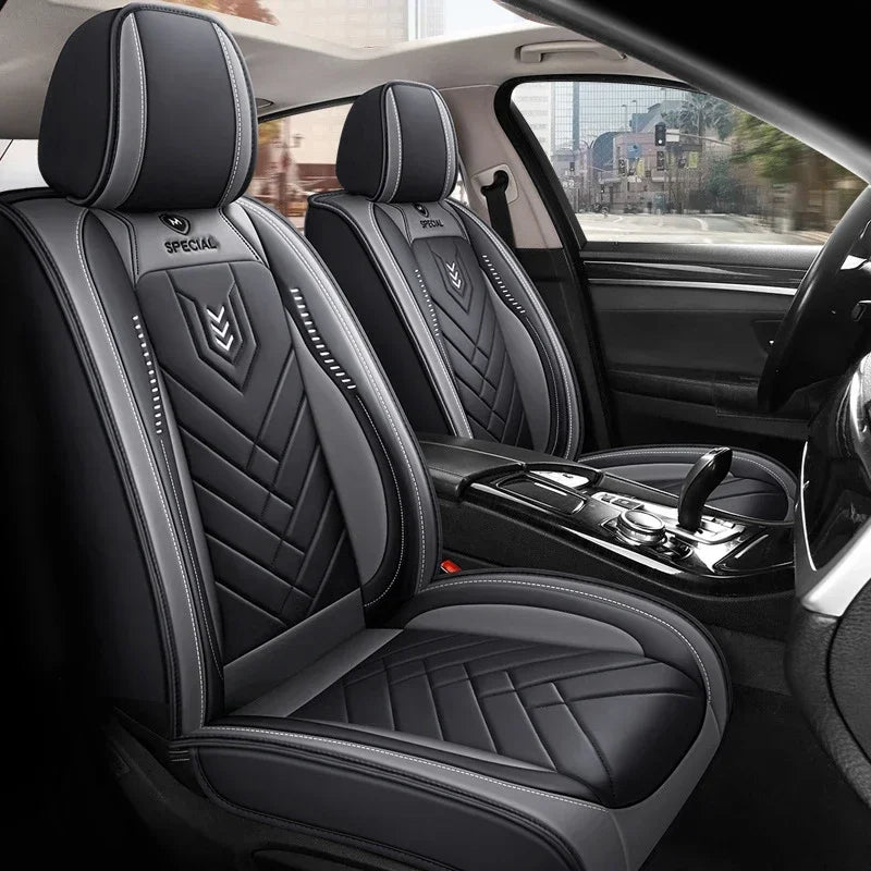 Universal Faux Leather Car Seat Cover – Single Front Seat