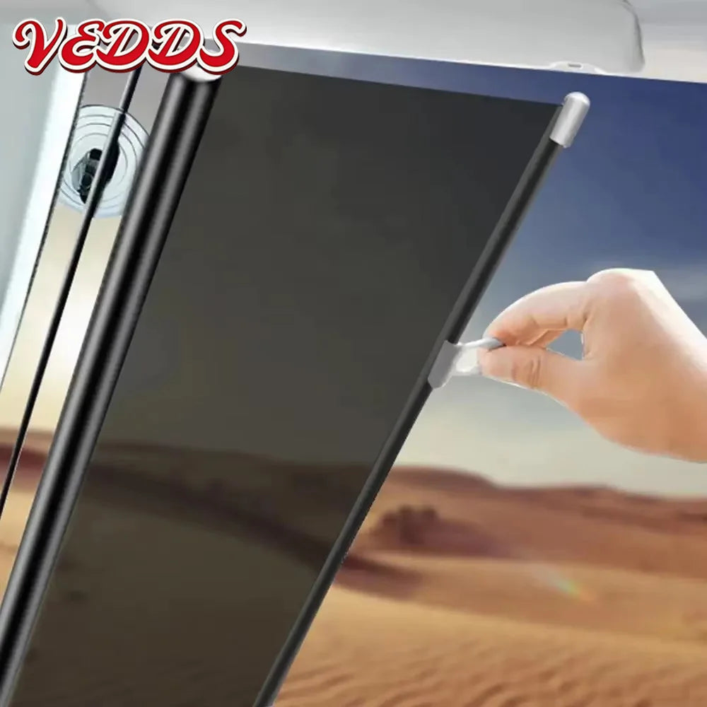 Retractable Car Sun Shade Visor – Front or Rear UV Shield