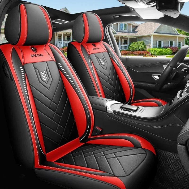 Universal Faux Leather Car Seat Cover – Single Front Seat