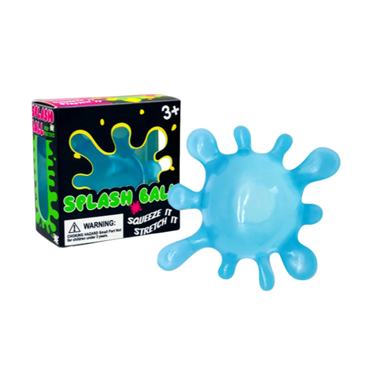 blue Color Pizza Squishy Fidget Cube – Stress Relief Sensory Toy
