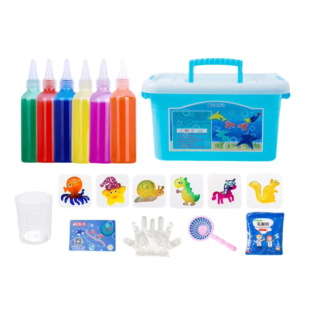 a Color Magic Water Elf DIY Water Gel Toy Craft Kit for Kids