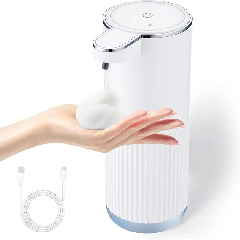 White Color Automatic Soap Dispenser 350 ml – Touchless Wall Mount