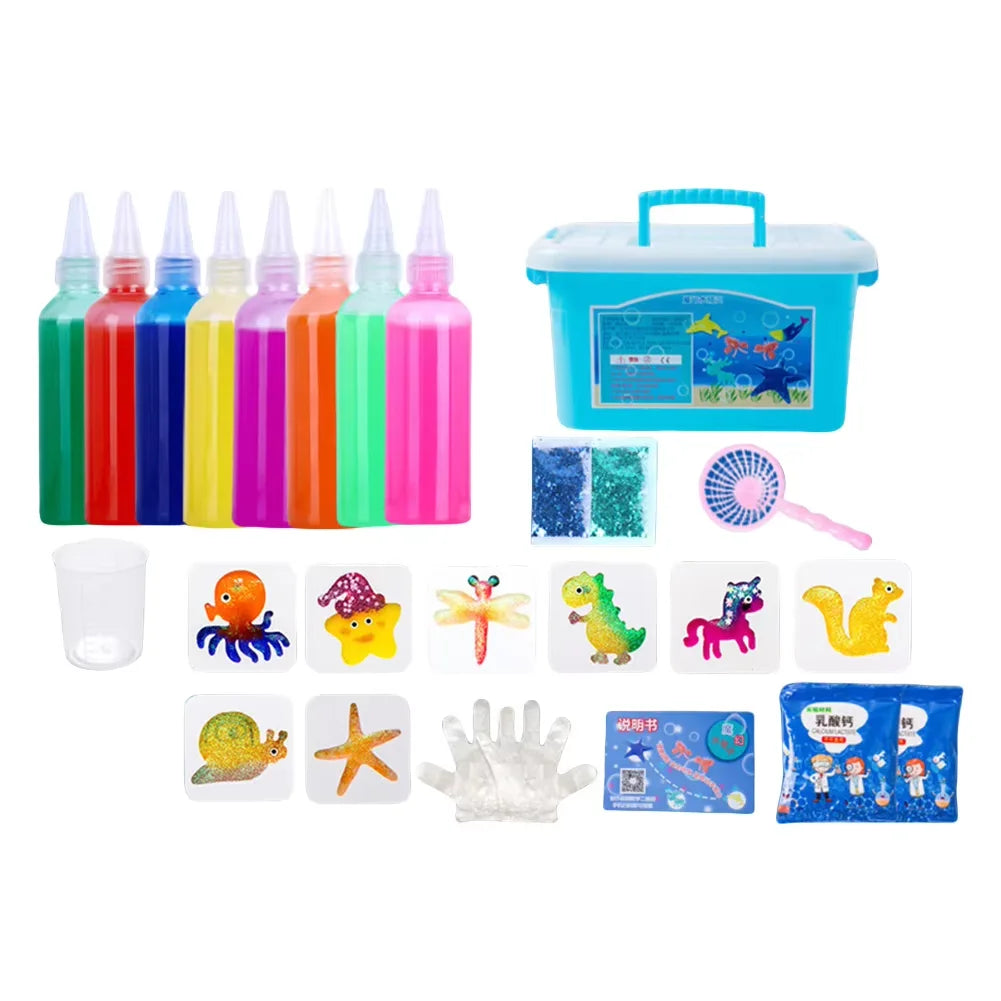 b Color Magic Water Elf DIY Water Gel Toy Craft Kit for Kids
