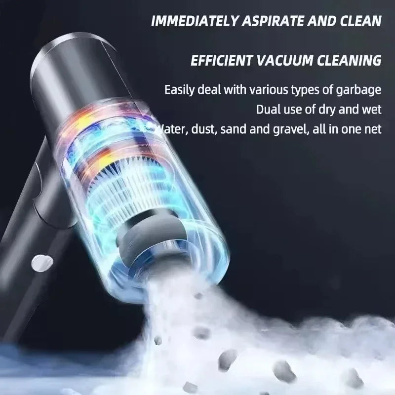 Wireless Car Handheld Vacuum Cleaner – Wet & Dry