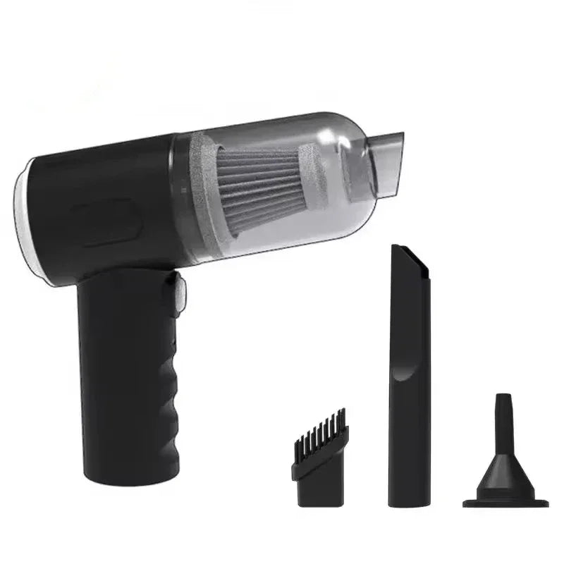 Black Color Wireless Car Handheld Vacuum Cleaner – Wet & Dry