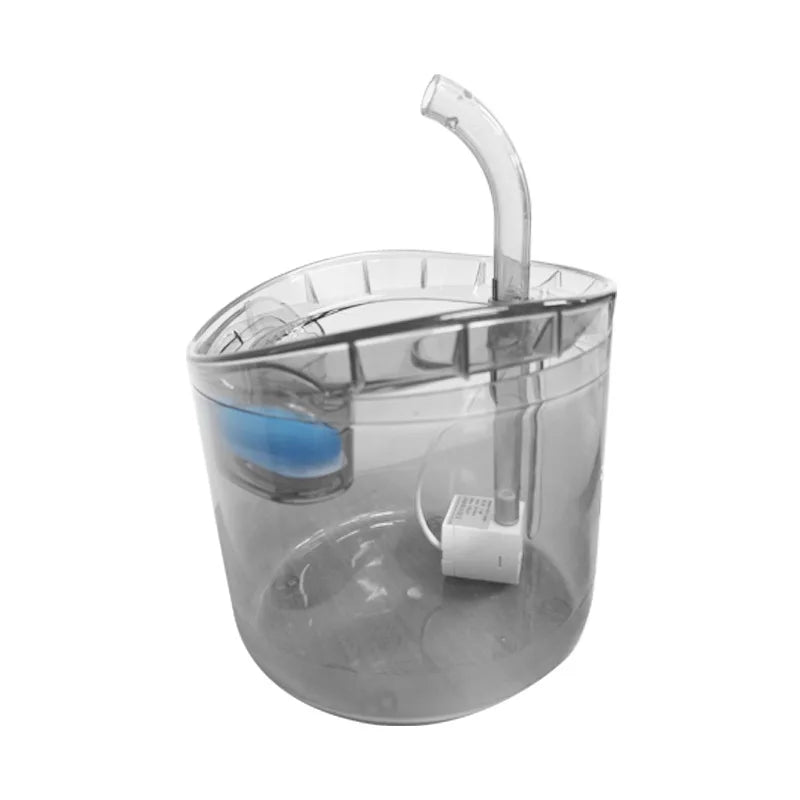 Light grey Color Automatic Pet Water Fountain – Quiet, Clean Flow