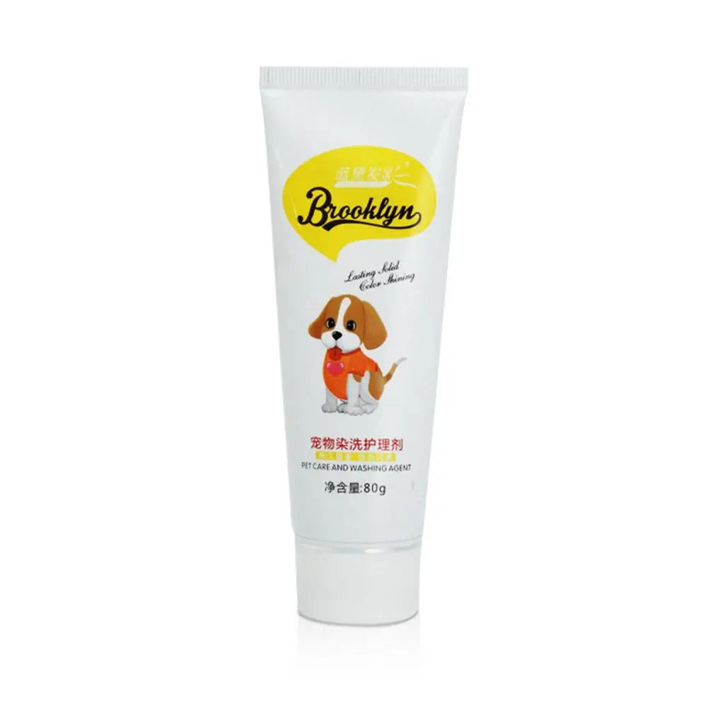 Pet Hair Dye Cream for Dogs and Cats – Bright Long-Lasting Color