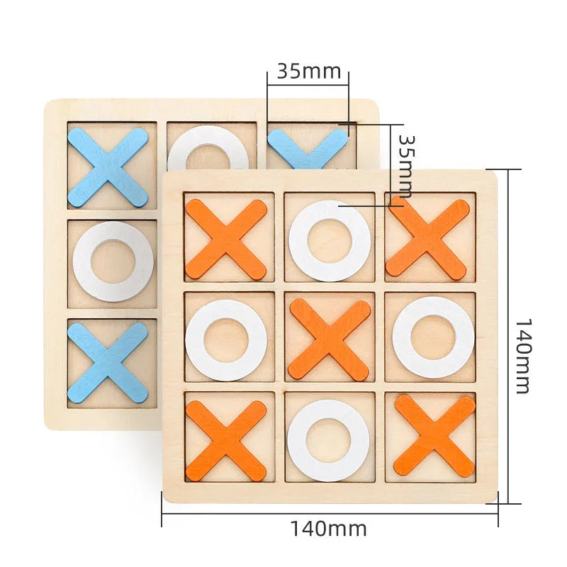 Montessori Wooden 3D Geometric Puzzle Board Game
